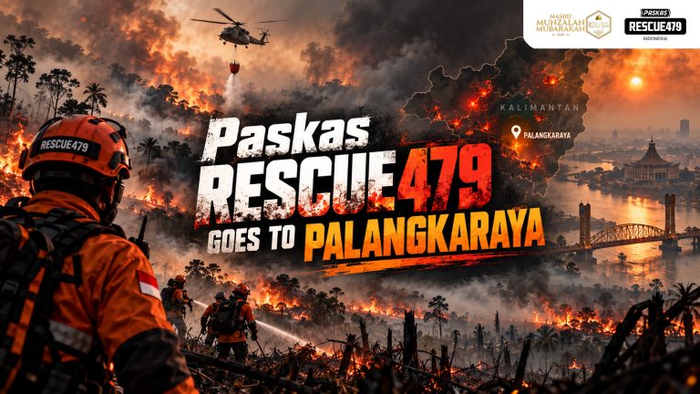 Paskas Rescue Goes to Kalteng: Saat Asap Menyelimuti, Mereka Memilih Bergerak