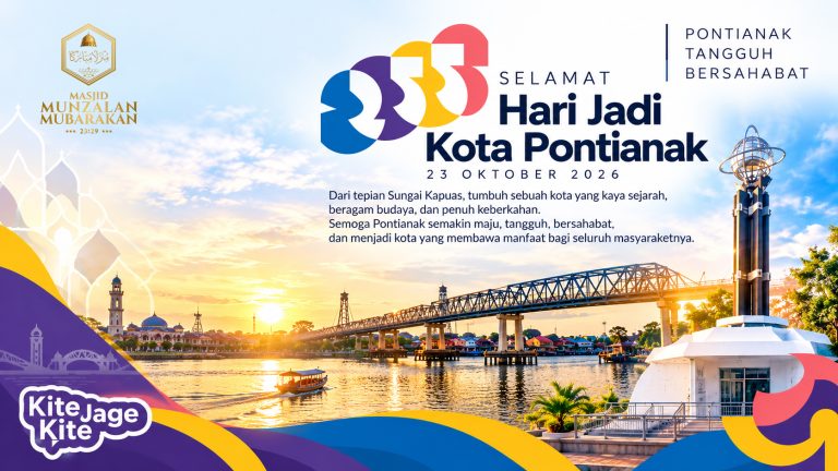 Munzalan Ucapkan Selamat Hari Jadi ke-255 Kota Pontianak